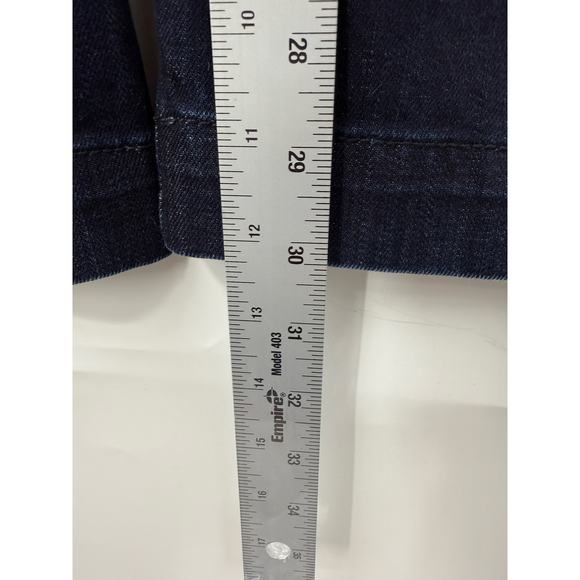 Anthropologie Pilcro and the Letterpress Mid Rise Blue Bootcut Jeans Size 29 - Picture 10 of 11